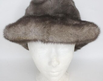 Excellent Canadian Lutetia Mink Fur Hat Cap Women Woman Size  display picture 1