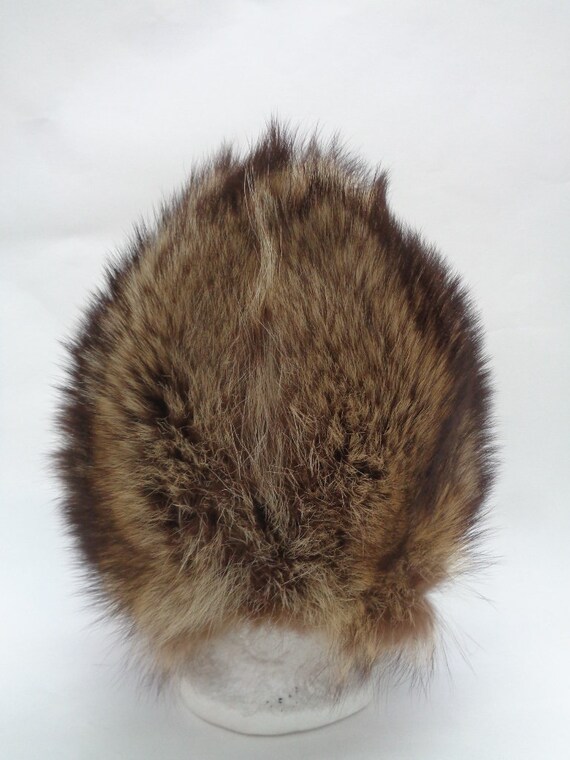 MINT RACCOON FUR HOOD HAT CAP WOMEN WOMAN SIZE S MINT RACCOON FUR HOOD HAT CAP WOMEN WOMAN SIZE S | eBay main image 2