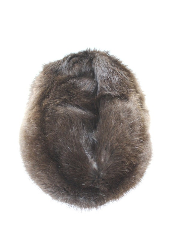 Excellent Brown Muskrat Fur Hat Women Woman Size All - Etsy display picture 3