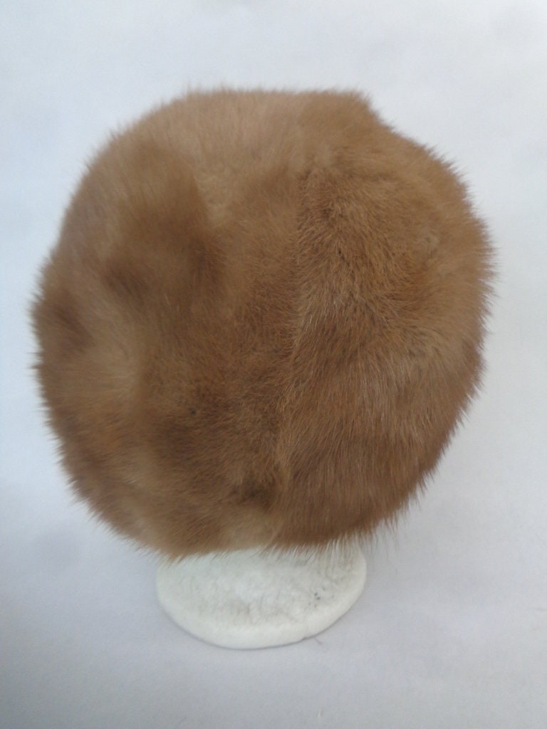 Mint Canadian Pastel Mink Fur Hat Cap Women Woman Size All  display picture 2
