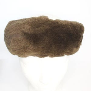 Showroom New Sheared Dark Ranch Mink Fur Headband Women Woman Size 22 1/4&quot; X 3&quot;