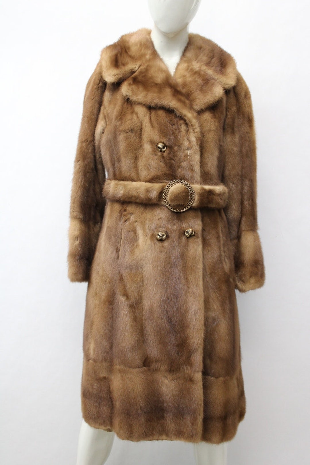 高級品✨カナダミンク 毛皮 ファーコート CANADIA ミンク毛皮コート