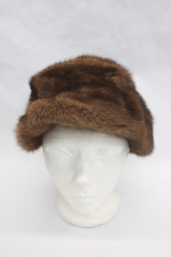Mint Canadian Demi Buff Mink Fur Hat Women Woman Size All - Etsy display picture 1