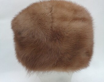 Excellent Canadian Pastel Mink Fur Hat Cap Women Woman Size  display picture 1