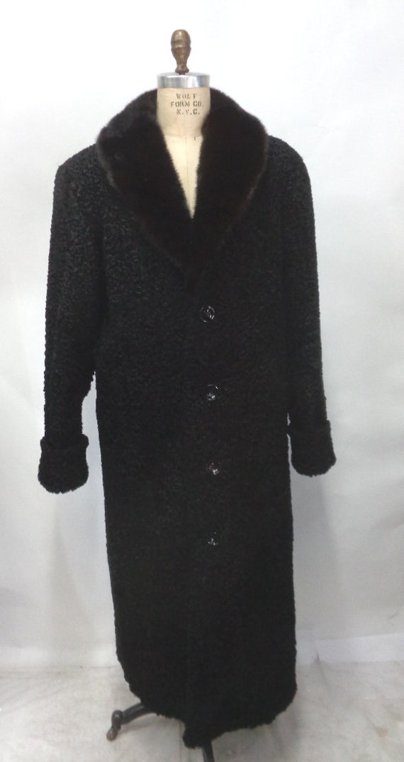 Manteau astrakan homme sale