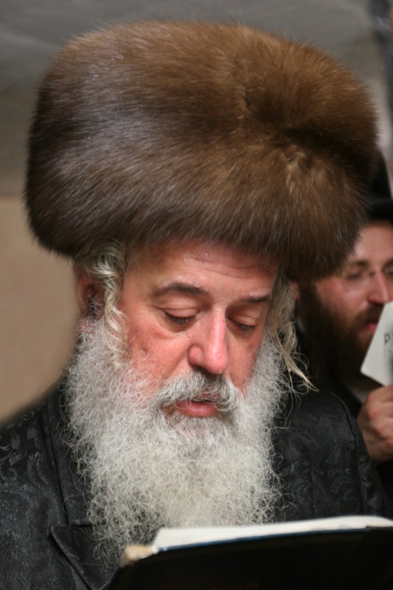 Brand New Canadian Sable & Mink Fur Polish Kolpik Shtreimel Jewish Hat Men Man image 5