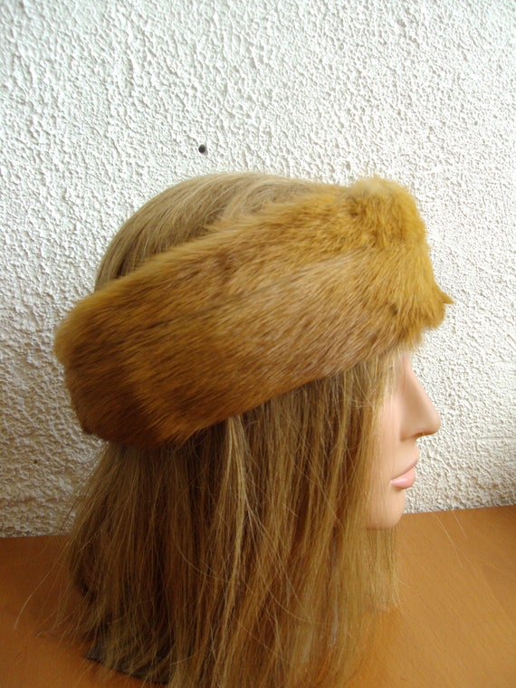 Showroom New Chinese Mink Fur Headband Head Wrap … - image 2