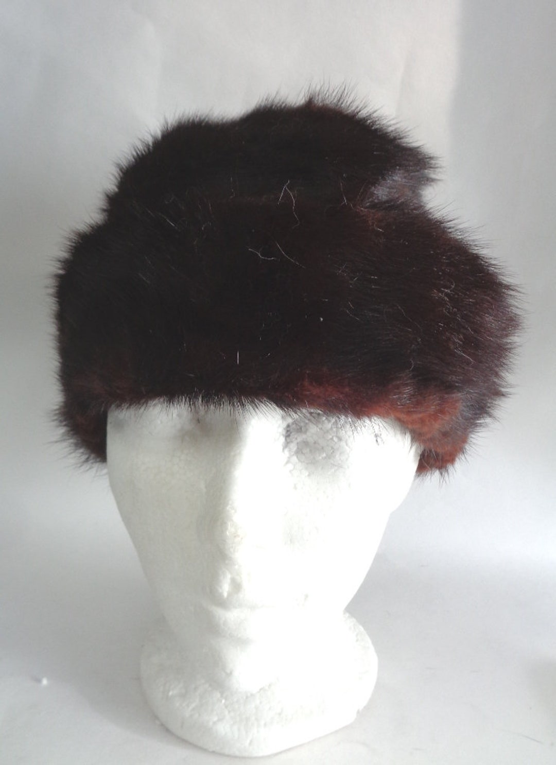 MINT CANADIAN DEMI BUFF MINK FUR HAT CAP WOMEN WOMAN SIZE ALL MINT CANADIAN DEMI BUFF MINK FUR HAT CAP WOMEN WOMAN SIZE  main image 2