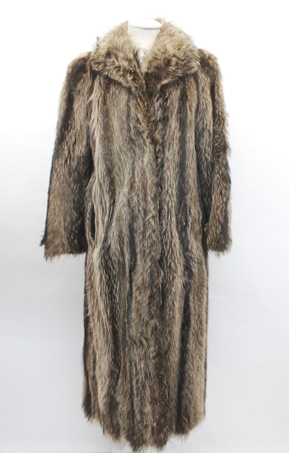 Scrap Item: Raccoon Fur Coat Jacket Arts & Crafts