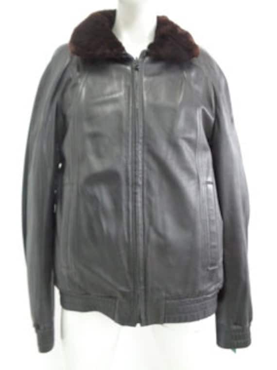 Excellent Sheared Arctic Beaver Fur & Leather Coa… - image 1