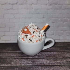 Pumpkin Pie Espresso Mug, Fall, Seasonal Decor, Pumpkin Pie, Tiered Tray, Gift, Fall Decor, Thanksgiving, Mini Mug, Coffee Bar, Hot Cocoa
