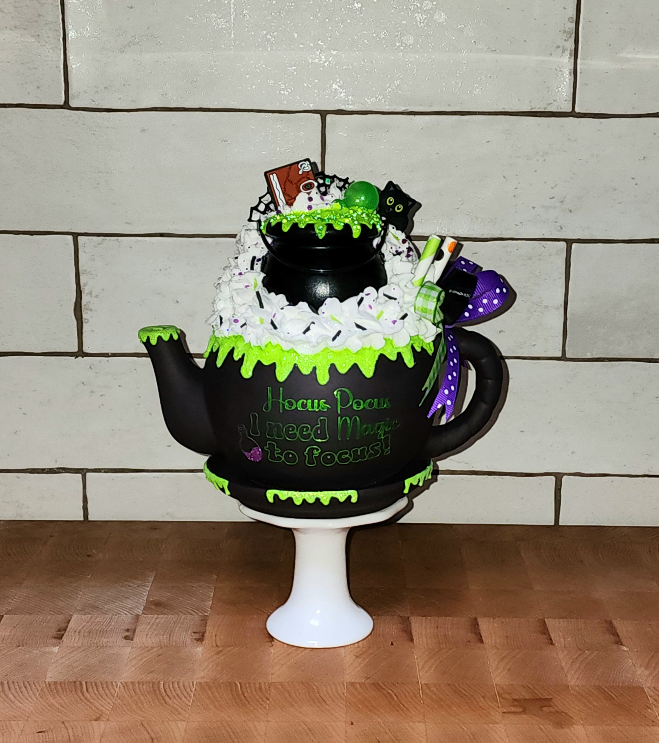 Magic Potion Mini Decorative Teapot, Witch, Witches Brew, Halloween ...