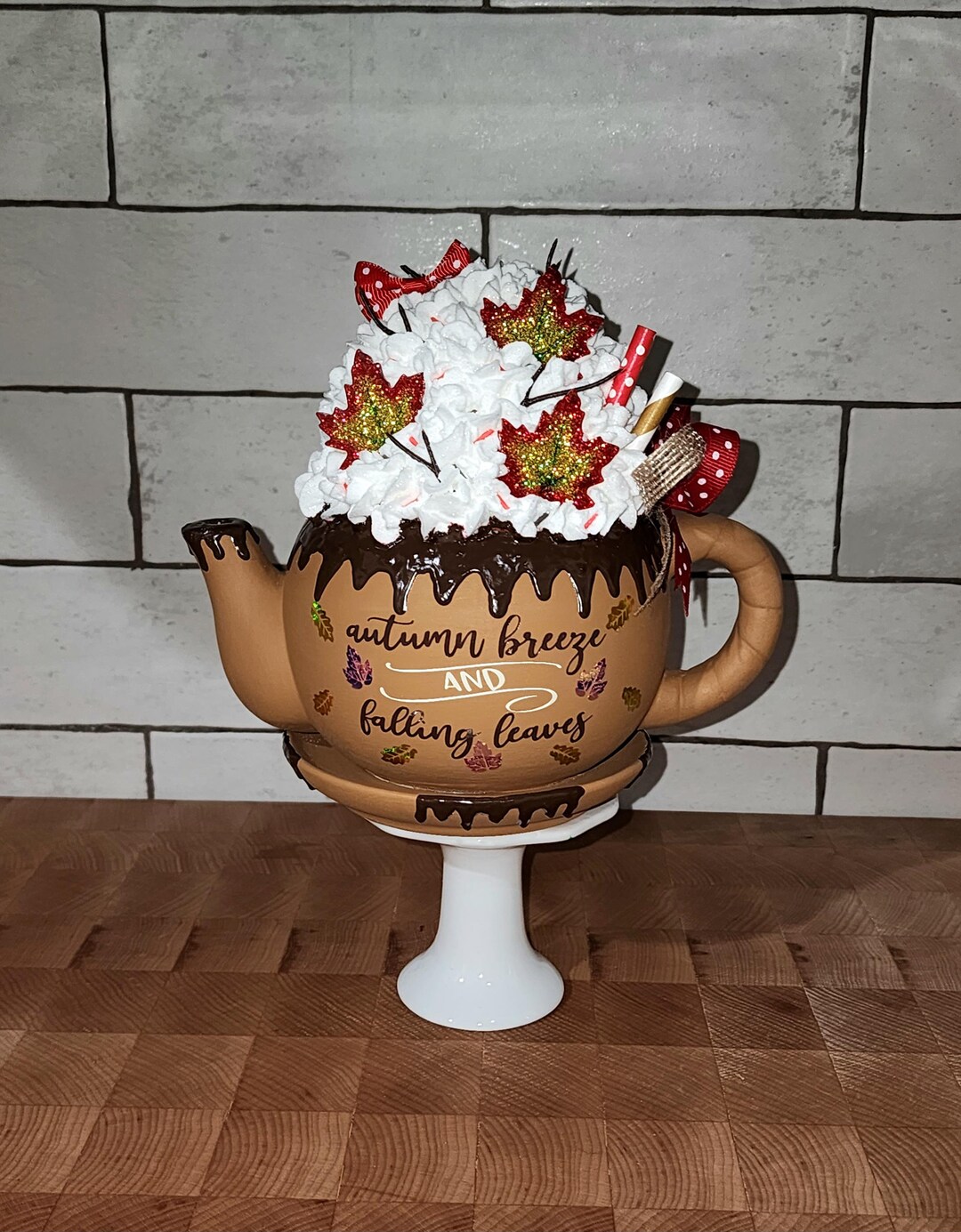 Falling Leaves Teapot, Autumn Breeze, Leaves, Fall Leaves, Fall Decor ...