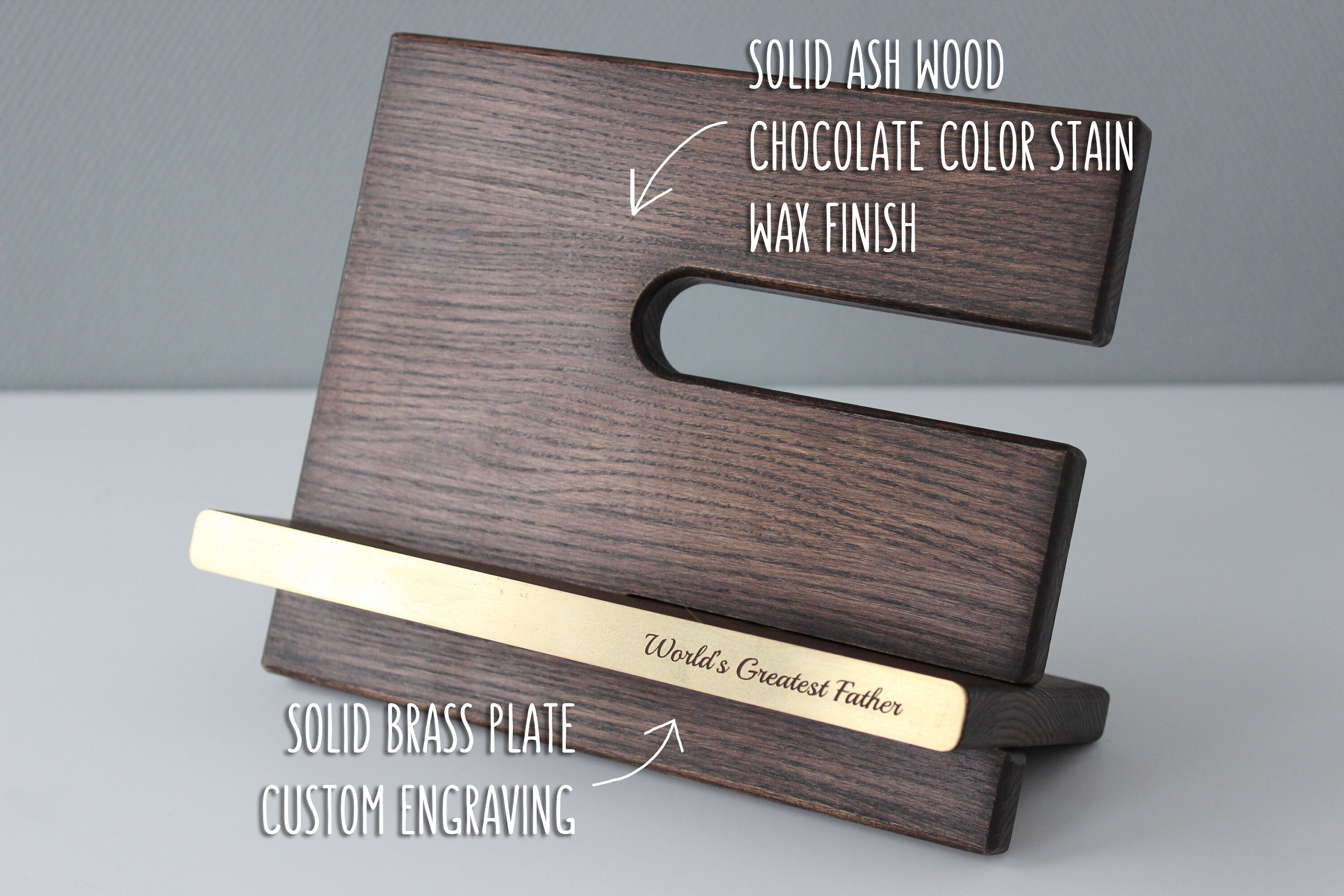 Bronze Anniversary Gift for Men / Him . Docking Station with Etsy