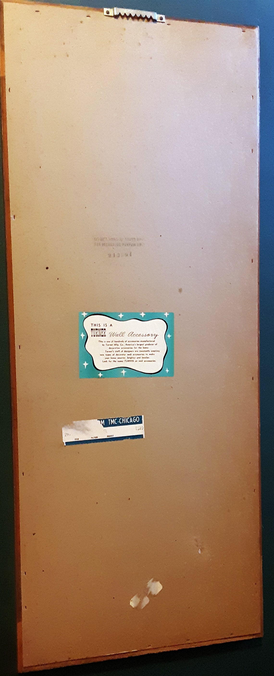 Turner Wall Accessory Framed Etsy