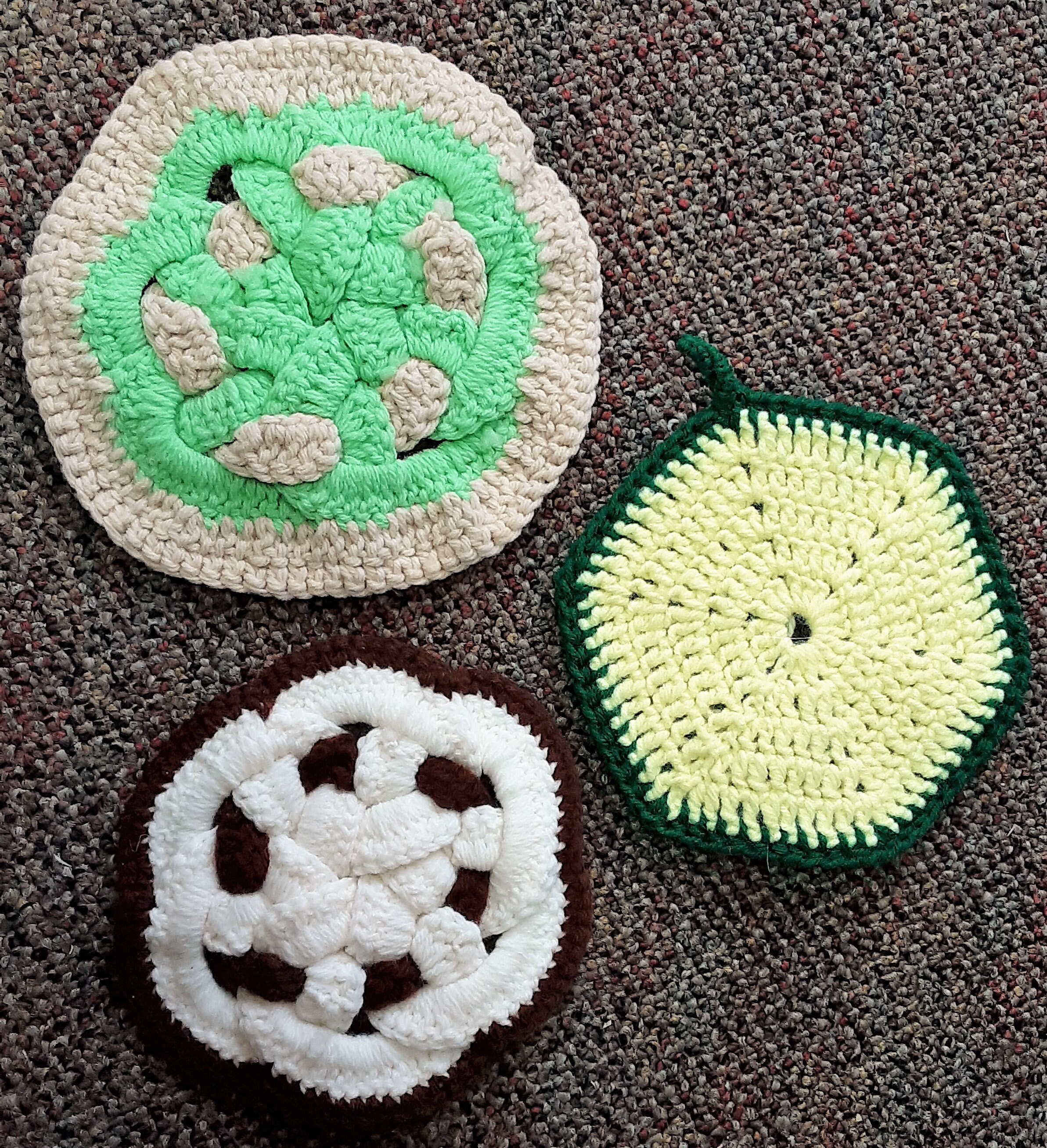 Crochet TrivetsPot Holders 3 Total Etsy