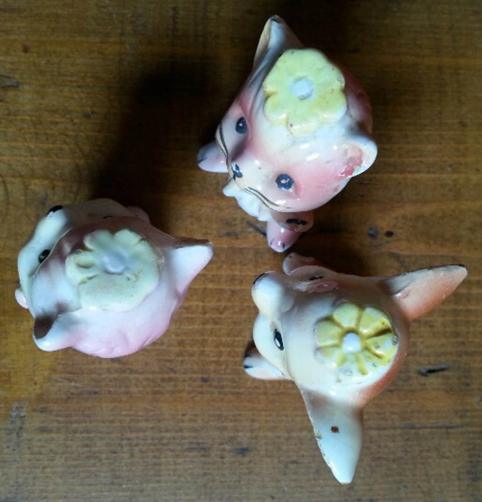 Miniature Ceramic Animals 3 Total Etsy