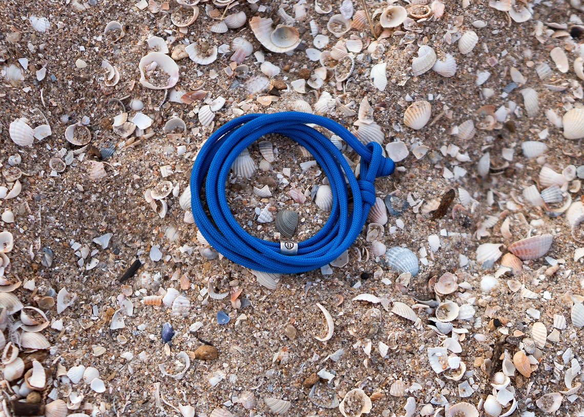 Mens nautical bracelets Sailing rope bracelet with silver Etsy