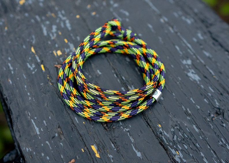 Mens nautical bracelets Sailing rope bracelet with silver Etsy