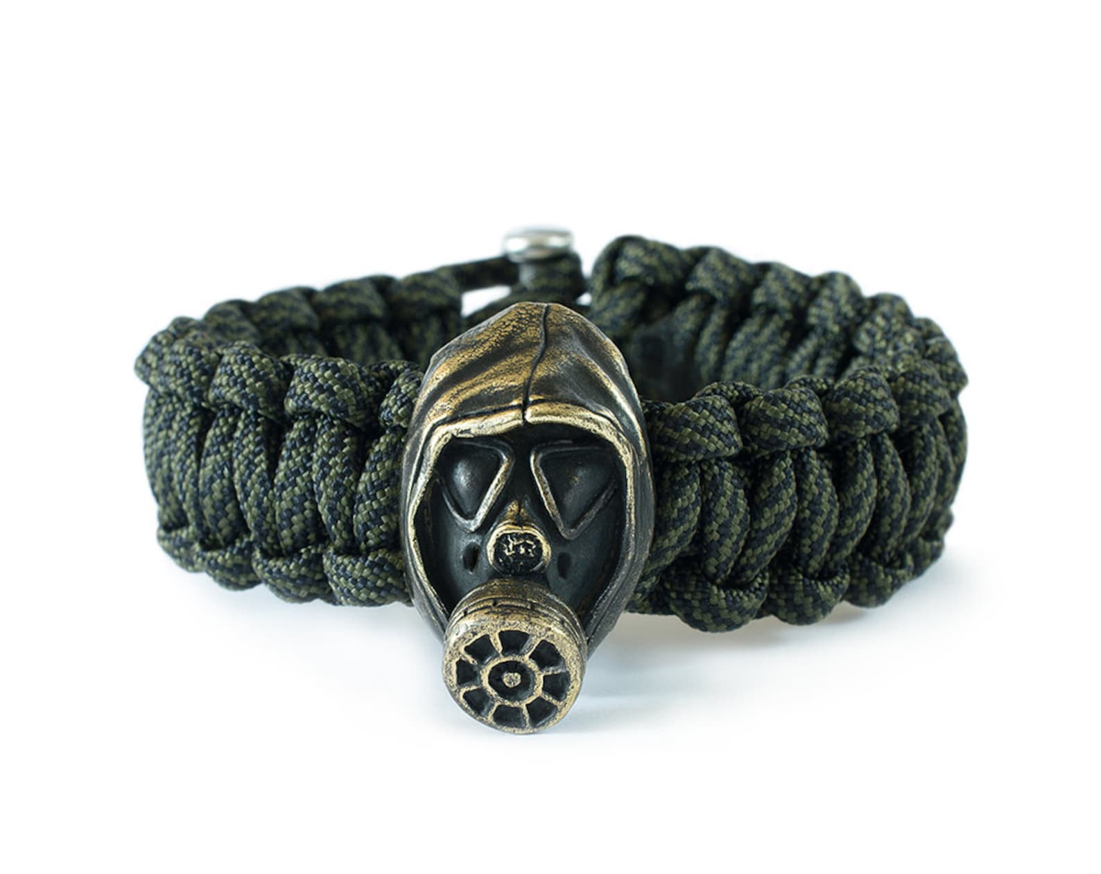 TOXIC paracord beads Paracord accessories of bronze. This is Etsy