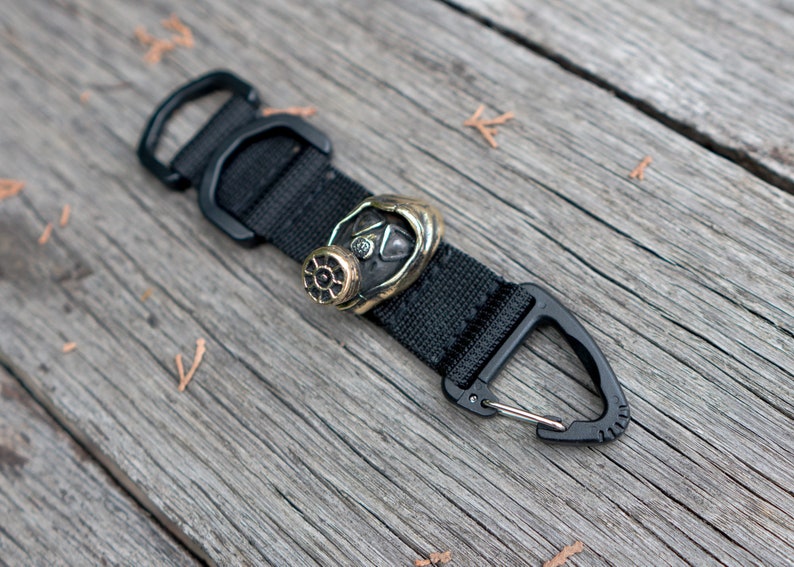 TOXIC paracord beads Paracord accessories of bronze. This is Etsy