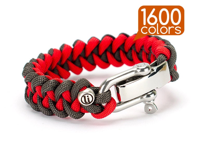 Parachute Bracelet Parachute cord bracelet SHARK with Etsy