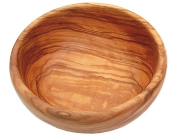 Cereal bowl (approx. Ø 16 cm / 6.3 inches) made of olive wood