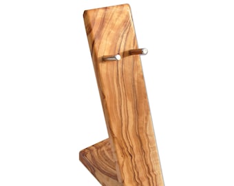 HELGOLAND razor holder made of olive wood