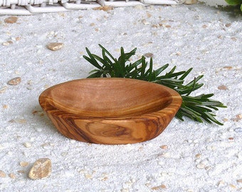 Bowl oval MINI made of olive wood