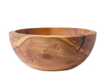 Cereal bowl (approx. Ø 16 cm / 6.3") made of olive wood