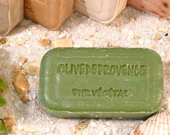 French olive oil soap, fragrance note OLIVE