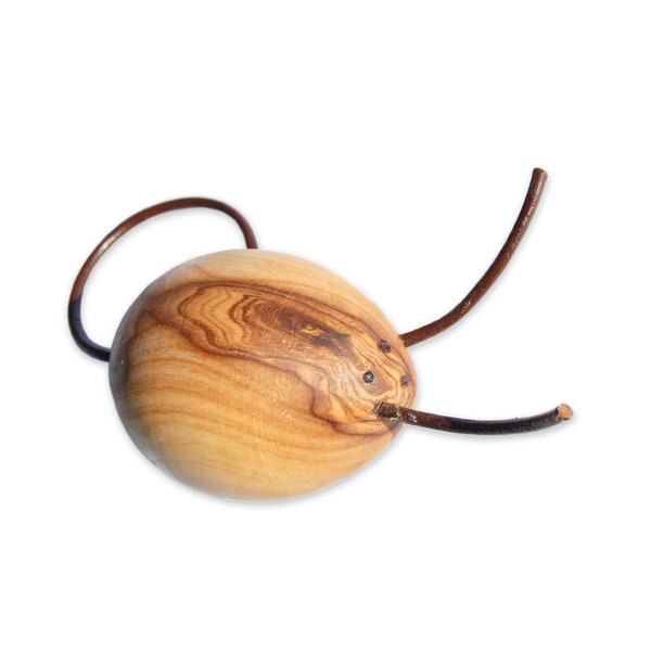 For cats! Play mouse made of 100% olive wood