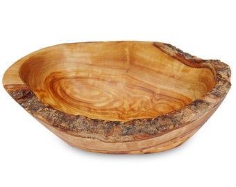 Soap dish oval rustic LARGE with made of olive wood