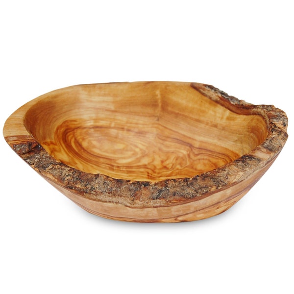 Soap dish oval rustic LARGE with made of olive wood