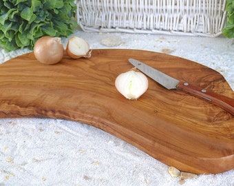 Breakfast board without handle – natural (L approx. 35 – 39 cm)