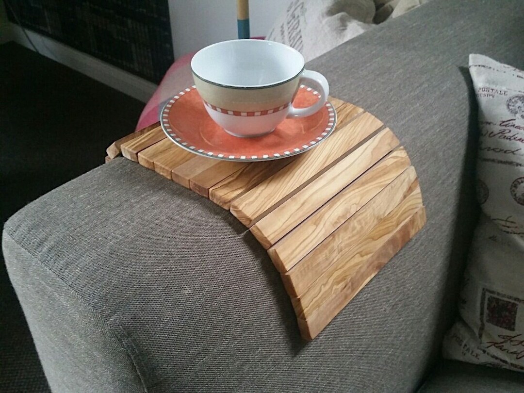 Sofa Tray Table Runner luxury Made of Olive Wood - Etsy