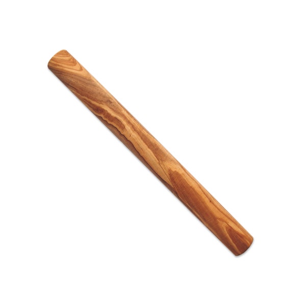 Rolling pin DESIGN (approx. 25 cm / ø 3 cm) made of olive wood