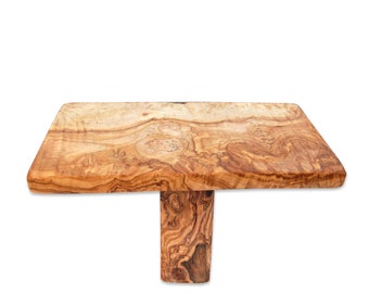 Meditation bench / -stool made of olivewood