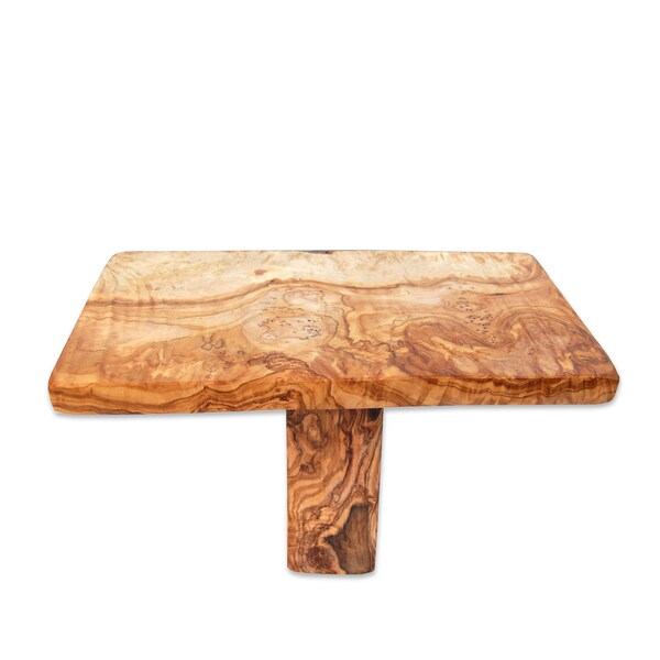 Meditation bench / -stool made of olivewood