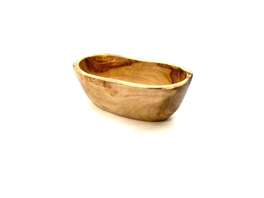 Olive Wood Bowl Large, Nibbles, Snack Bowl, Finger Food, Tapas