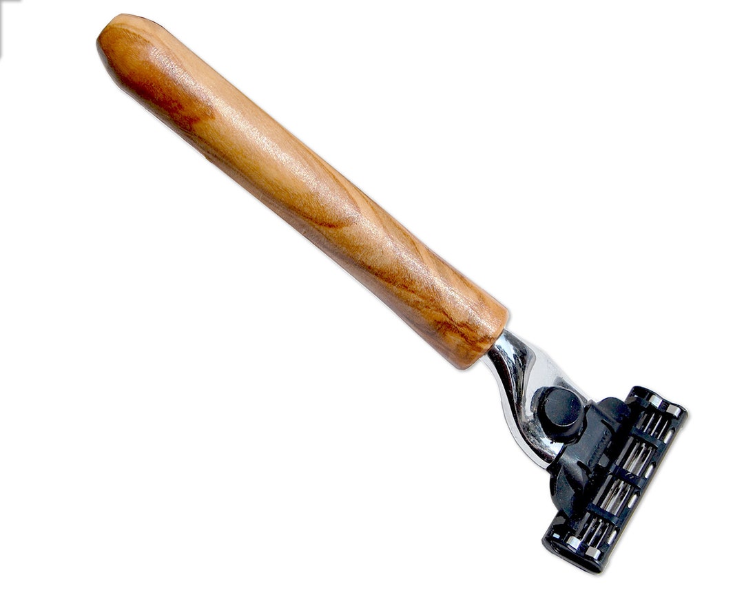 Razor WATZMANN With Olive Wood Handle, M3 - Etsy