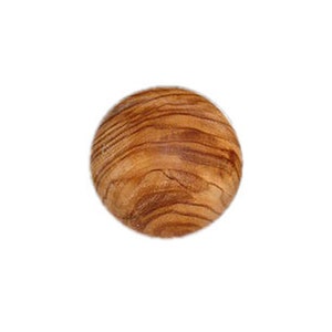 Olive wood ball ø approx. 8 cm as decoration or closure for carafes zdjęcie 2