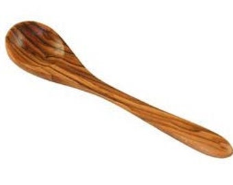 Baby spoon, baby porridge spoon made of olive wood