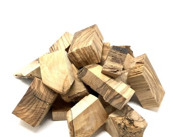 Smoker wood Olive / chunks olive wood BBQ (1 kg)