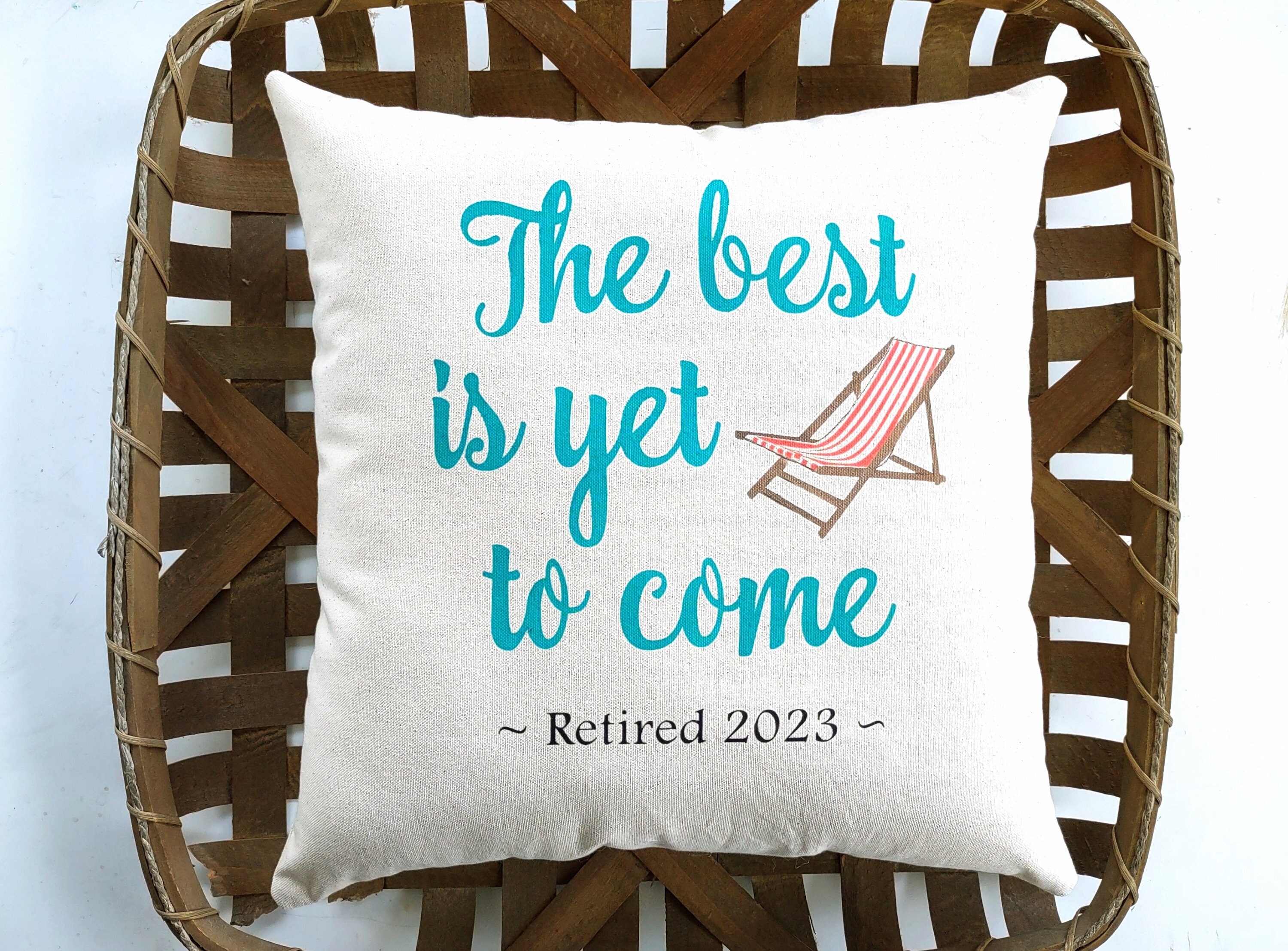 Retirement Pillow Retirement Gifts for Women Coworker the 