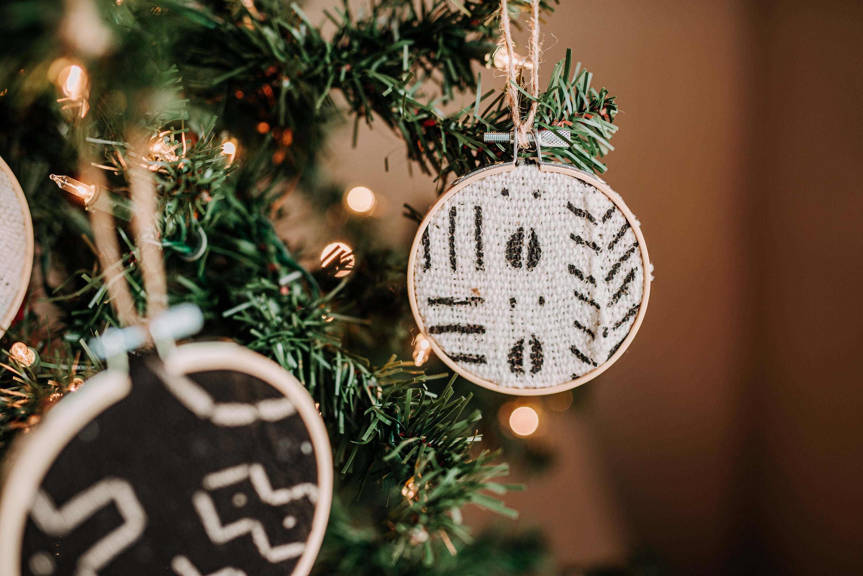 Boho Christmas Ornament Bohemian Holiday Decor Xmas Boho Etsy UK