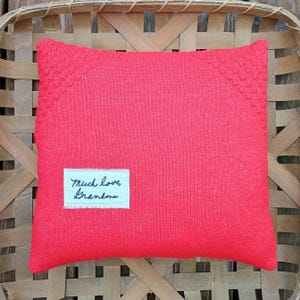 Memory Shirt Pillow with Loved Ones Handwriting | Remembrance Gifts for Loss of Father, Loss of Mother | Sympathy Gift Loss of Parent image 9