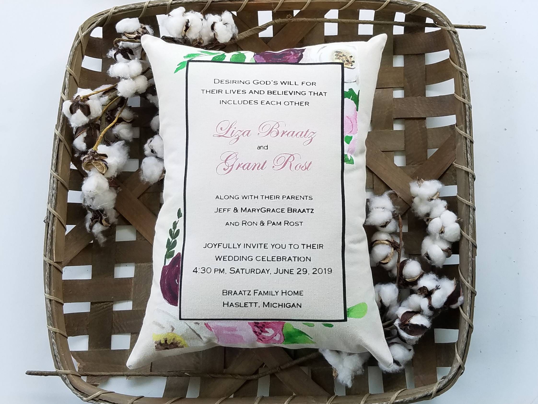 Wedding Invitation Gift Wedding Invitation Keepsake Etsy