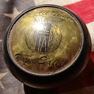 SCTA SHIFT KNOB Ford hot rod Trog 1932 33 34 flathead speed trials  wings bakelite