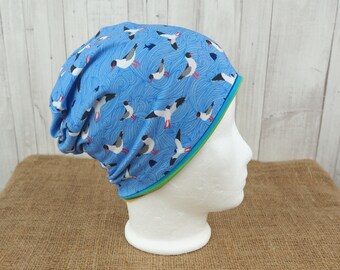passender Loop /"MARITIM BLUE“ Beanie Mütze